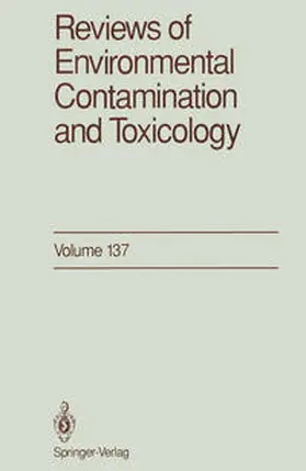 Ware |  Reviews of Environmental Contamination and Toxicology | eBook | Sack Fachmedien