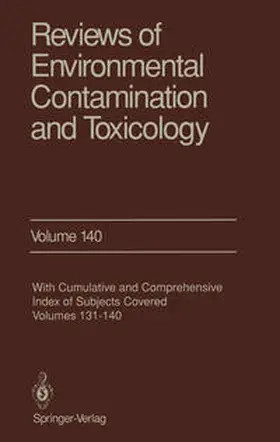Ware | Reviews of Environmental Contamination and Toxicology | E-Book | sack.de