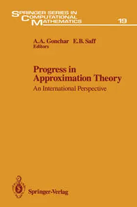 Gonchar / Saff |  Progress in Approximation Theory | eBook | Sack Fachmedien