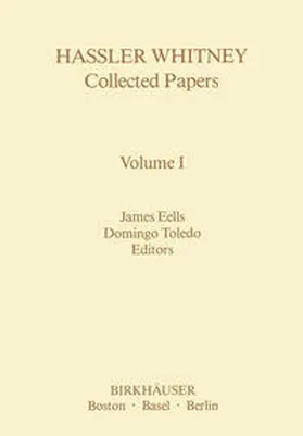 Eelles / Toledo |  Hassler Whitney Collected Papers Volume I | eBook | Sack Fachmedien
