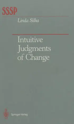 Silka |  Intuitive Judgments of Change | eBook | Sack Fachmedien