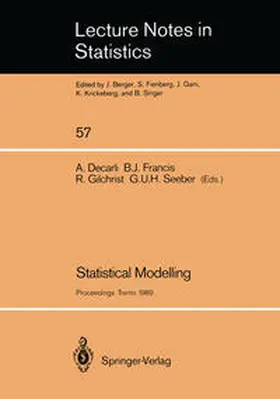 Decarli / Francis / Gilchrist |  Statistical Modelling | eBook | Sack Fachmedien