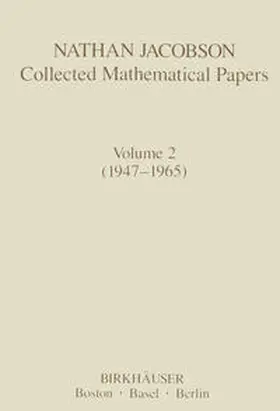 Jacobson |  Nathan Jacobson Collected Mathematical Papers | eBook | Sack Fachmedien