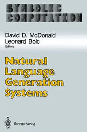 McDonald / Bolc |  Natural Language Generation Systems | eBook | Sack Fachmedien
