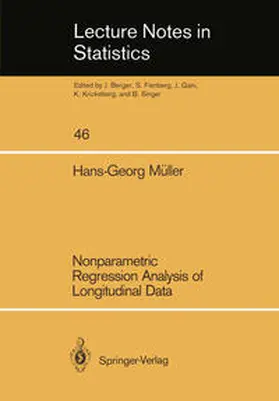 Müller |  Nonparametric Regression Analysis of Longitudinal Data | eBook | Sack Fachmedien