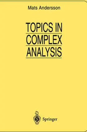 Andersson | Topics in Complex Analysis | E-Book | sack.de