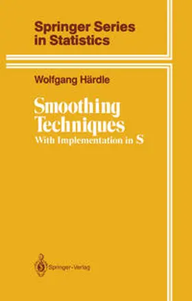 Härdle |  Smoothing Techniques | eBook | Sack Fachmedien