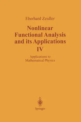 Zeidler | Nonlinear Functional Analysis and its Applications | E-Book | sack.de