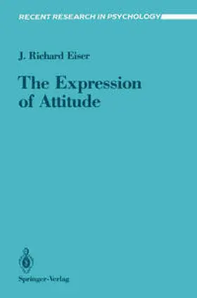 Eiser |  The Expression of Attitude | eBook | Sack Fachmedien