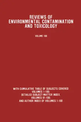 Ware |  Reviews of Environmental Contamination and Toxicology | eBook | Sack Fachmedien