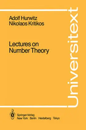 Hurwitz / Kritikos |  Lectures on Number Theory | eBook | Sack Fachmedien