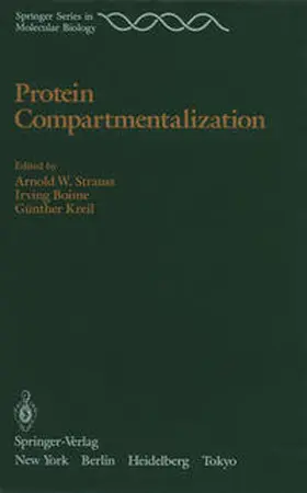 Strauss / Boime / Kreil |  Protein Compartmentalization | eBook | Sack Fachmedien
