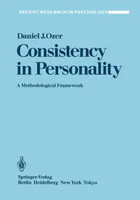 Ozer |  Consistency in Personality | eBook | Sack Fachmedien