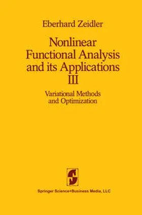 Zeidler | Nonlinear Functional Analysis and its Applications | E-Book | sack.de