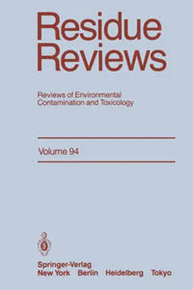 Gunther |  Residue Reviews | eBook | Sack Fachmedien