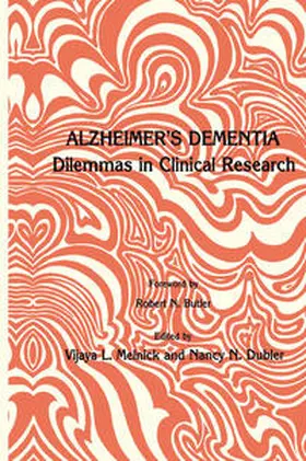 Melnick / Dubler |  Alzheimer’s Dementia | eBook | Sack Fachmedien