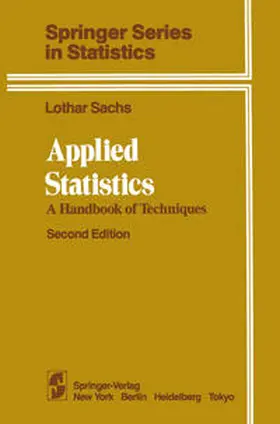Sachs |  Applied Statistics | eBook | Sack Fachmedien