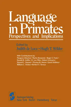 Luce / Wilder |  Language in Primates | eBook | Sack Fachmedien