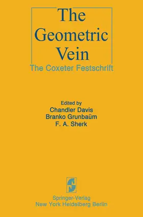 Davis / Sherk / Grünbaum |  The Geometric Vein | Buch |  Sack Fachmedien