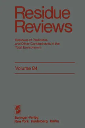 Gunther | Residue Reviews | E-Book | sack.de