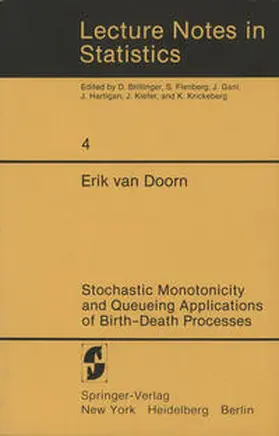 Doorn |  Stochastic Monotonicity and Queueing Applications of Birth-Death Processes | eBook | Sack Fachmedien