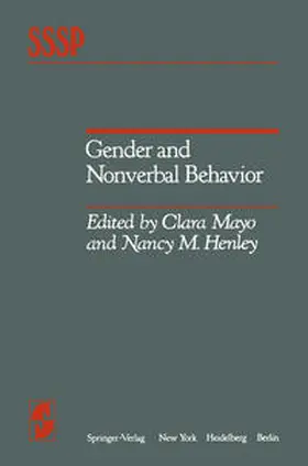 Mayo / Henley |  Gender and Nonverbal Behavior | eBook | Sack Fachmedien