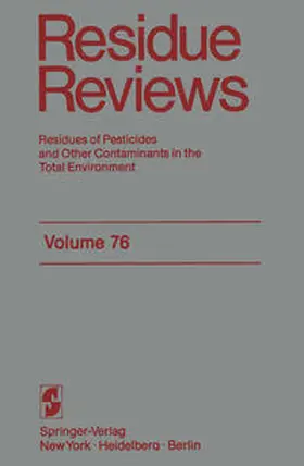 Gunther |  Residue Reviews | eBook | Sack Fachmedien