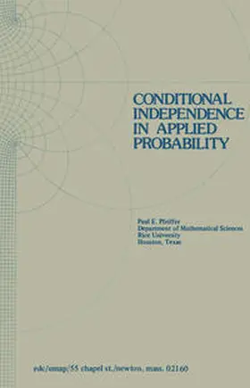 Pfeiffer |  Conditional Independence in Applied Probability | eBook | Sack Fachmedien