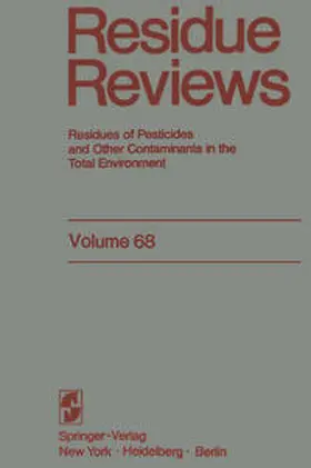 Gunther | Residue Reviews | E-Book | sack.de