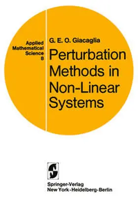 Giacaglia |  Perturbation Methods in Non-Linear Systems | eBook | Sack Fachmedien