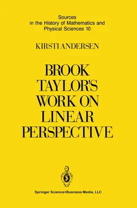 Andersen |  Brook Taylor's Work on Linear Perspective | Buch |  Sack Fachmedien