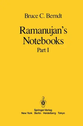 Berndt |  Ramanujan's Notebooks | Buch |  Sack Fachmedien