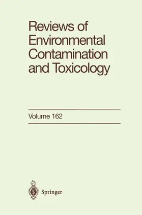 Ware |  Reviews of Environmental Contamination and Toxicology | Buch |  Sack Fachmedien