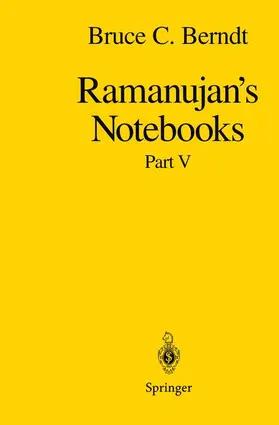 Berndt |  Ramanujan's Notebooks | Buch |  Sack Fachmedien