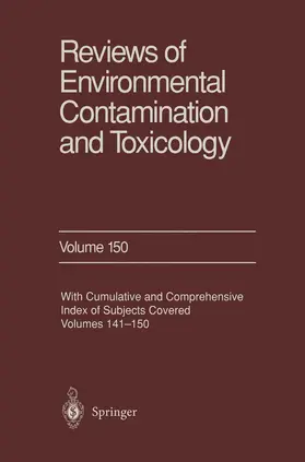 Ware |  Reviews of Environmental Contamination and Toxicology | Buch |  Sack Fachmedien