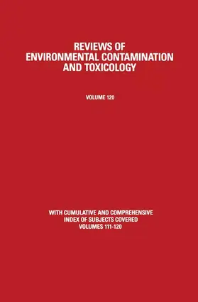 Ware |  Reviews of Environmental Contamination and Toxicology | Buch |  Sack Fachmedien