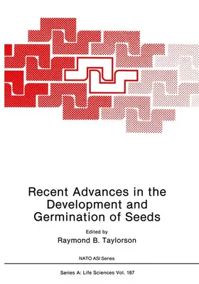 Taylorson |  Recent Advances in the Development and Germination of Seeds | Buch |  Sack Fachmedien