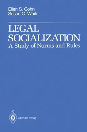 Cohn / White |  Legal Socialization | Buch |  Sack Fachmedien