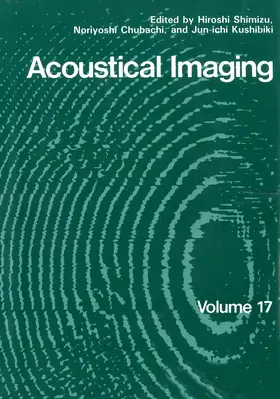 Shimizu / Kushibiki / Chubachi |  Acoustical Imaging | Buch |  Sack Fachmedien