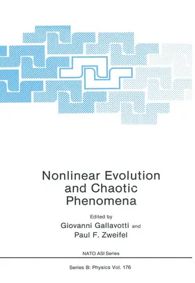 Zweifel / Gallavotti |  Nonlinear Evolution and Chaotic Phenomena | Buch |  Sack Fachmedien