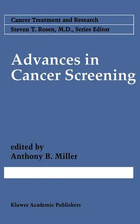 Miller |  Advances in Cancer Screening | Buch |  Sack Fachmedien