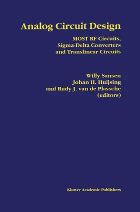 Sansen / van de Plassche / Huijsing | Analog Circuit Design | Buch | 978-1-4612-8628-8 | sack.de