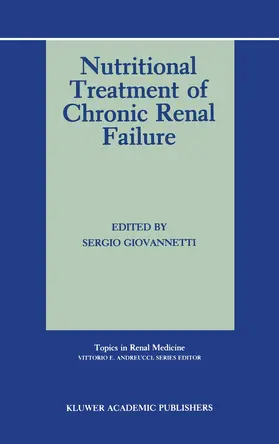 Giovannetti |  Nutritional Treatment of Chronic Renal Failure | Buch |  Sack Fachmedien