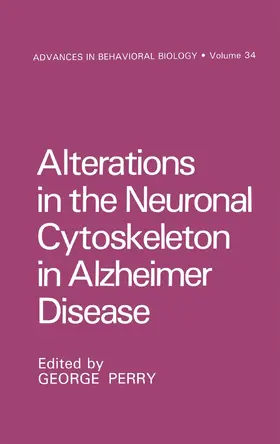 Perry |  Alterations in the Neuronal Cytoskeleton in Alzheimer Disease | Buch |  Sack Fachmedien