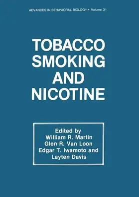 Martin / David / Van Loon |  Tobacco Smoking and Nicotine | Buch |  Sack Fachmedien