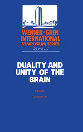 Ottoson |  Duality and Unity of the Brain | Buch |  Sack Fachmedien