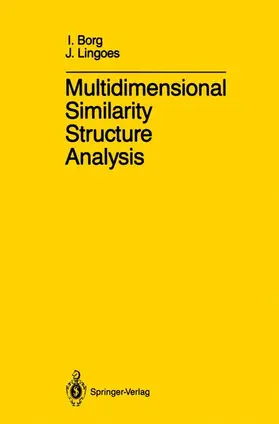 Borg / Lingoes |  Multidimensional Similarity Structure Analysis | Buch |  Sack Fachmedien