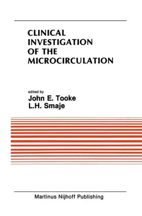 Smaje / Tooke | Clinical Investigation of the Microcirculation | Buch | 978-1-4612-9434-4 | sack.de