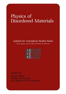Adler |  Physics of Disordered Materials | Buch |  Sack Fachmedien