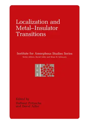 Fritzche |  Localization and Metal-Insulator Transitions | Buch |  Sack Fachmedien